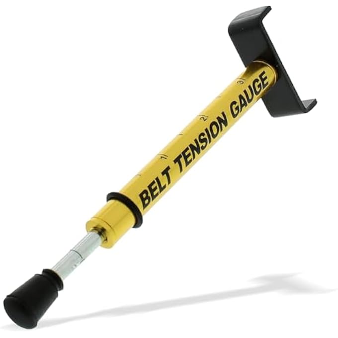 Unity Belt Tension Gauge 10 Lb Motorcycle Belt Tension Tester Belt Tensioner Tool For Accurate Motorcycle Belt Tension Setting L Shape Pad Universal Design - Image 1