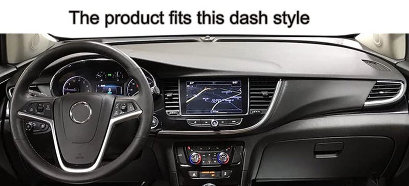 Fcovergurus Dash Cover Mat Custom Fit for Buick Encore 2017 2018 2019 2020 2021, Dashboard Cover Pad Carpet Protector F119 - Image 2
