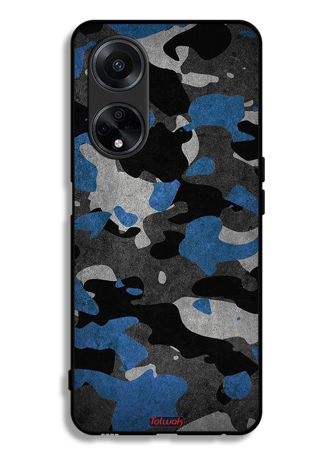 Tolwak Oppo F23 5G Protective Case Cover Camouflage Pattern - Image 1
