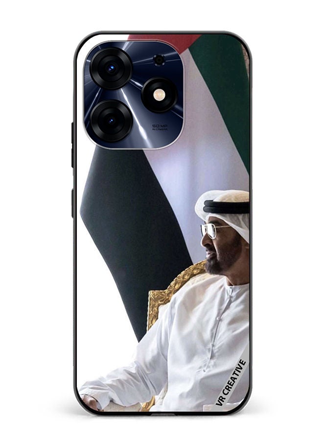 VR CREATIVE Protective Case Cover For Tecno Spark 10 Pro Sheikh Mohamed Bin Zayed Al Nahyan Design Multicolour - Image 1