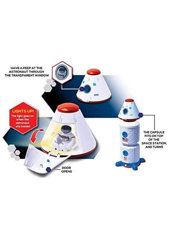 B&K Spaceship Rocket Playset Outer (SPACE CAPSULE)