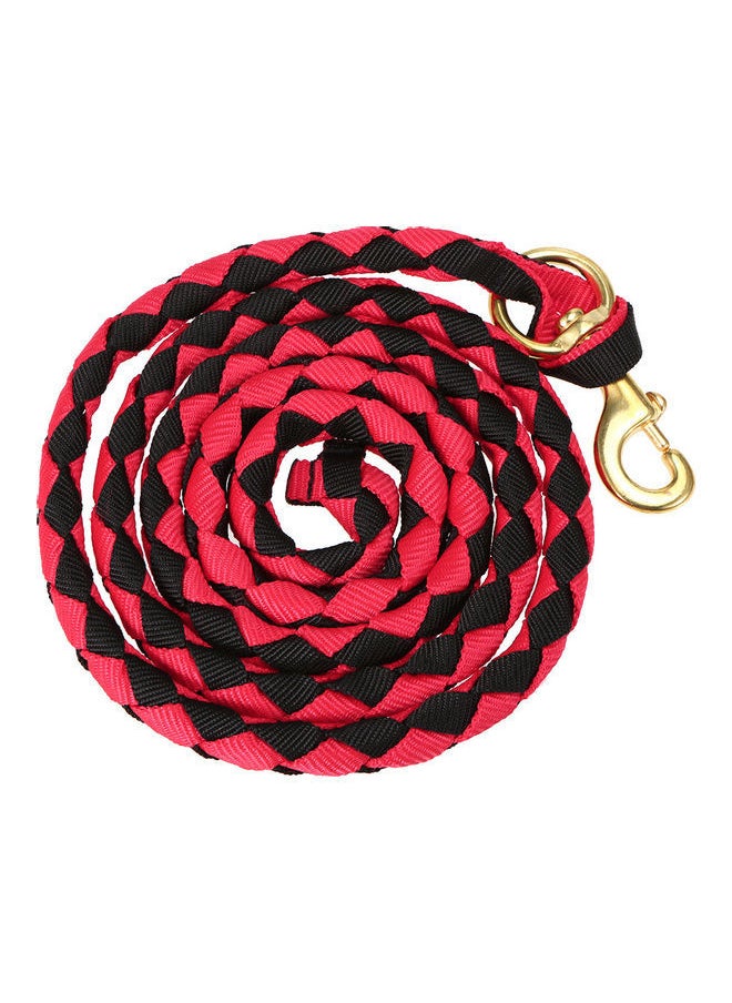 NIBEMINENT Braided Horse Rope With Brass Snap 17x8x8cm  - Image 1