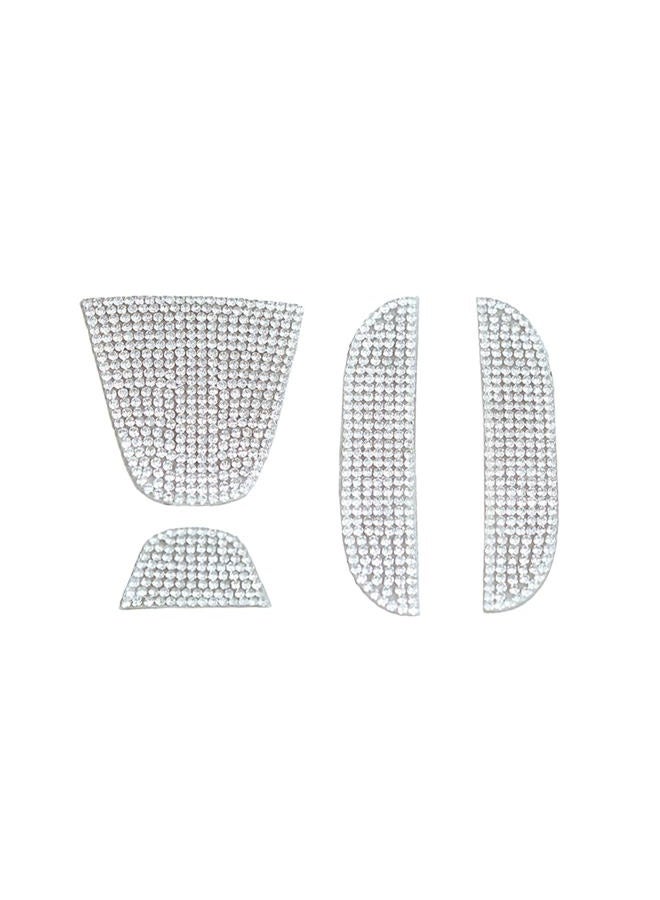 CUCHIYUN 2022 Accord Bling Car Accessories Car Rear Logo Emblem Sticker Shiny Crystal Sticker Interior Accessories Compatible with Accord Accessories 10th Civic Sedan 2022 2021 2020 2019 2018 - Image 1