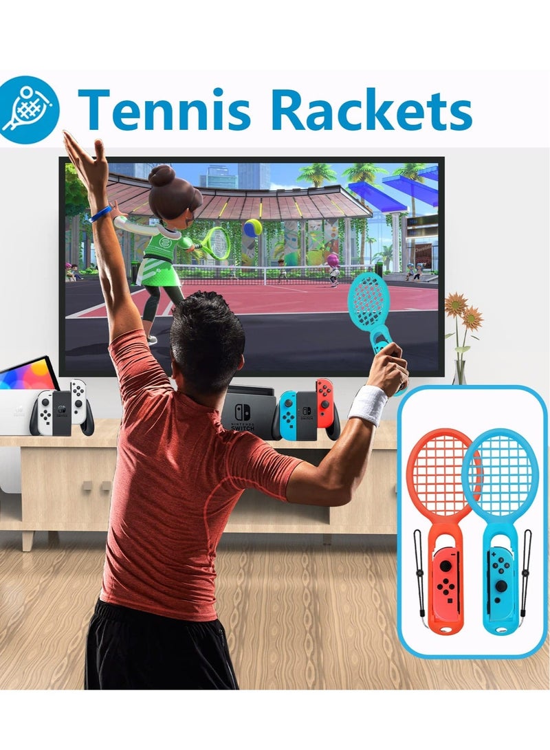 Captaintech 2023 Switch Sports Accessories Bundle for Nintendo Switch Sports, 10 in 1 Switch Sports Accessories Compatible with Switch/Switch OLED - Image 4