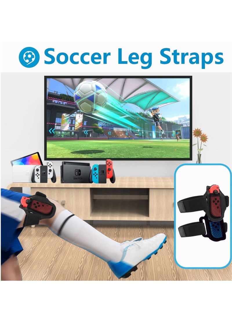 Captaintech 2023 Switch Sports Accessories Bundle for Nintendo Switch Sports, 10 in 1 Switch Sports Accessories Compatible with Switch/Switch OLED - Image 5