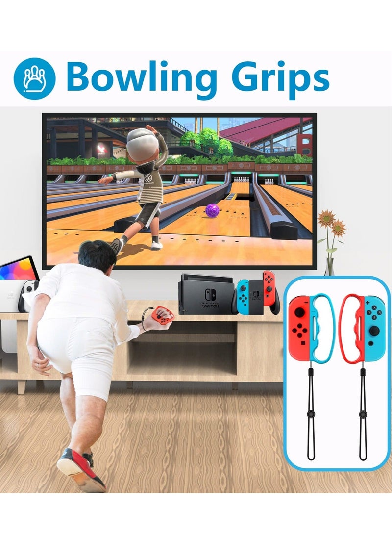 Captaintech 2023 Switch Sports Accessories Bundle for Nintendo Switch Sports, 10 in 1 Switch Sports Accessories Compatible with Switch/Switch OLED - Image 3