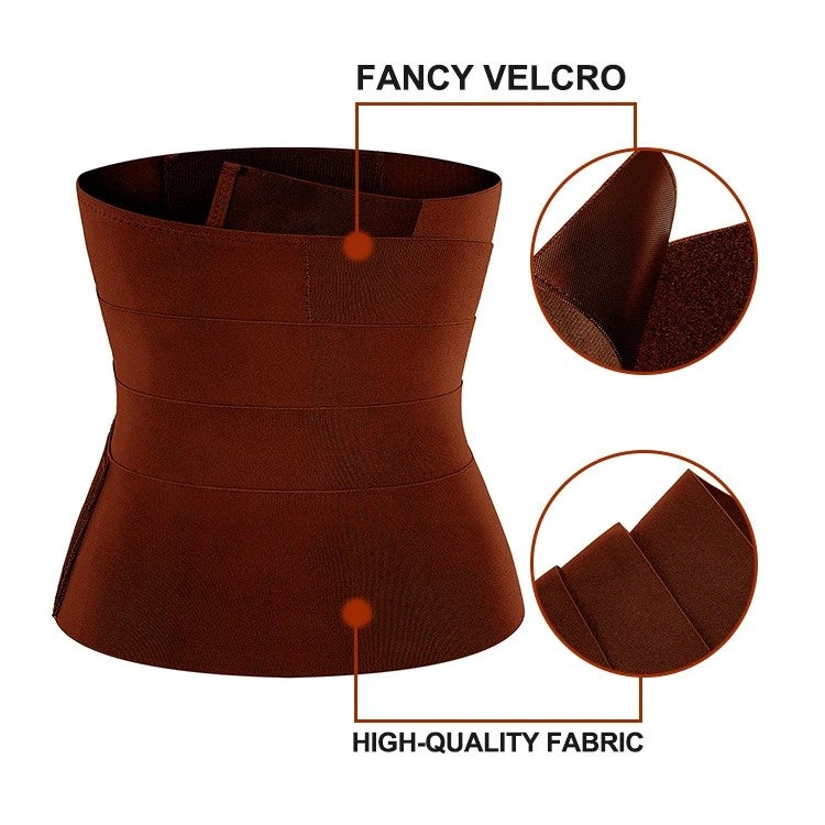 Bluejw Waist Wrap Band - Waist Trimmer Belt for Women - Slimming Waist Reducer Body Shaper - Image 4