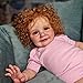 KOKOMANDY Reborn Big Baby Dolls Girls 26 Inch Realistic Reborn Toddler Doll Soft Body Weighted Real Life Large Baby Doll with Curly Hair Reborns Toys Collecitble Dolls - Image 4