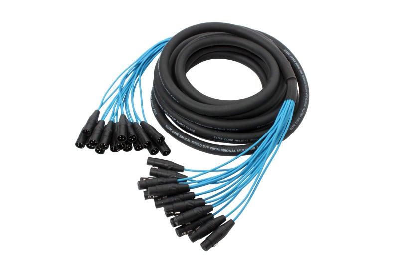 Elite Core PEX1630 16 Channel Fan to Fan XLR Extension Snake 30 ft