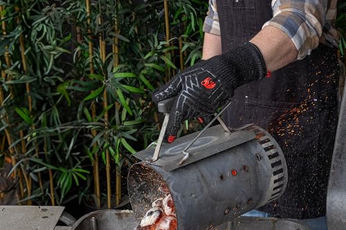 MEATER Cooking Gloves: for Grill, Smoker, Oven, and Baking | Non-Slip, High-Temperature Protection, Extra Long Cuffs | Great Gift - Image 2