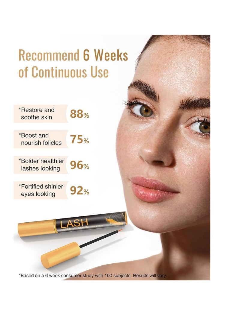 WM WESTERN MIRACLE WM WESTERN MIRACLE Lash Serum, Eyelash Serum for Thicker & Longer Looking Eyelashes, Eye Lash Essential Serum for Natural Lashes or Lash Extensions & Brows - 1 Pack  - Image 3