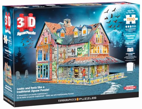 eurographics Haunted House 3D Puzzle - Image 1