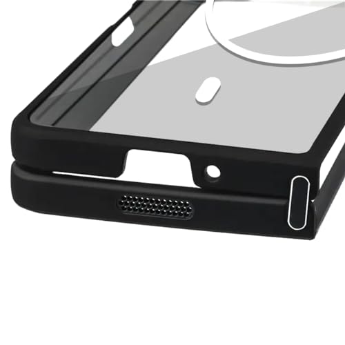 KAPAVER Mag-X Back Cover Case for Galaxy Z Fold 5 (PC+TPU) (Mag-X Black) - Image 4