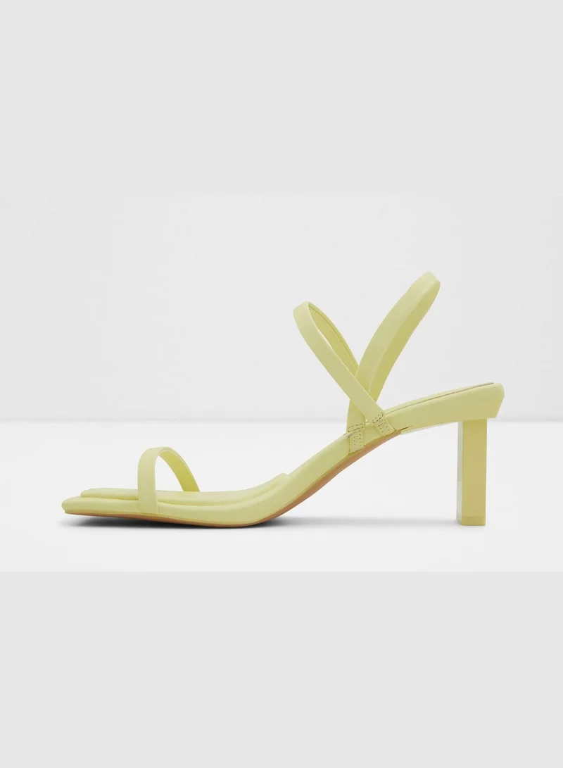 ALDO Lokurr Square Toe Heeled Sandals-Pillow Walk Collections
