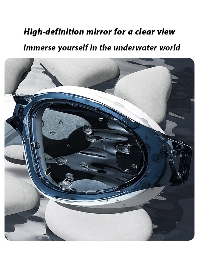 كوانتوم نظارات سباحة، نظارات سباحة مضادة للضباب للبالغين، نظارات سباحة واقية من الأشعة فوق البنفسجية مع صندوق تخزين - Image 3