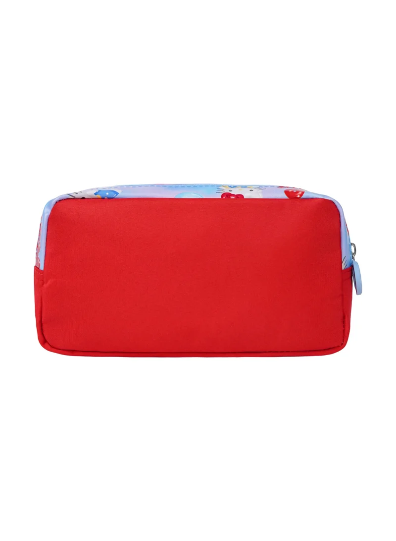 Sanrio blue Sanrio Hello Kitty Regular Pencil Case – Grey and Blue Zip-Up School Stationery Pouch for Kids for Women | Best Price UAE