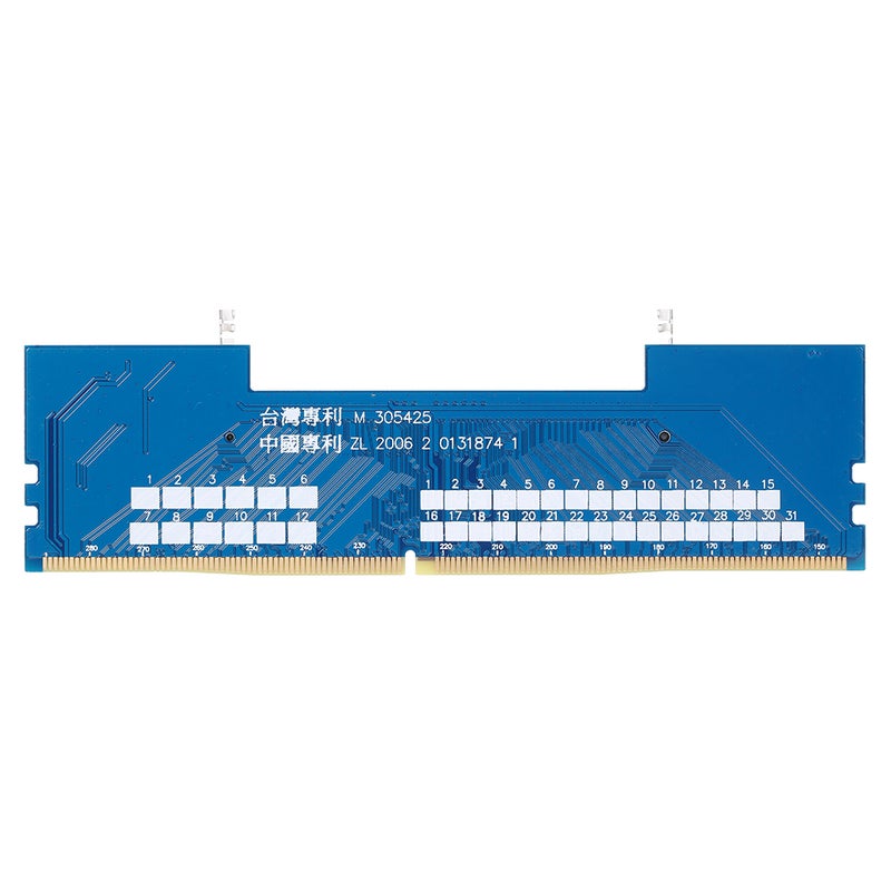 DDR4 Laptop SO-DIMM to Desktop Adapter Card Converter Memory RAM Connector Adapter Memory Tester - Image 2