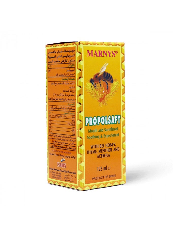 MARNYS - PROPOLOSAFT PROPOLIS  SYP 125ml - Image 1