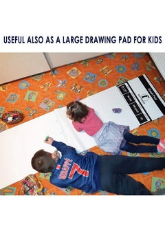 Navy Penguin Easel Pad 23X32" 3 Pack (75 Sheets) Flip Chart Paper 25 Sheets Pack Plain White Poster Flipchart 100 Gsm Large Drawing Pad For Teachers Kids Classroom Office Craft Art Presentation  - Image 5