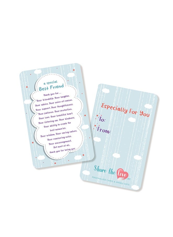 Share the Love Special Bestfriend - Wallet Card 