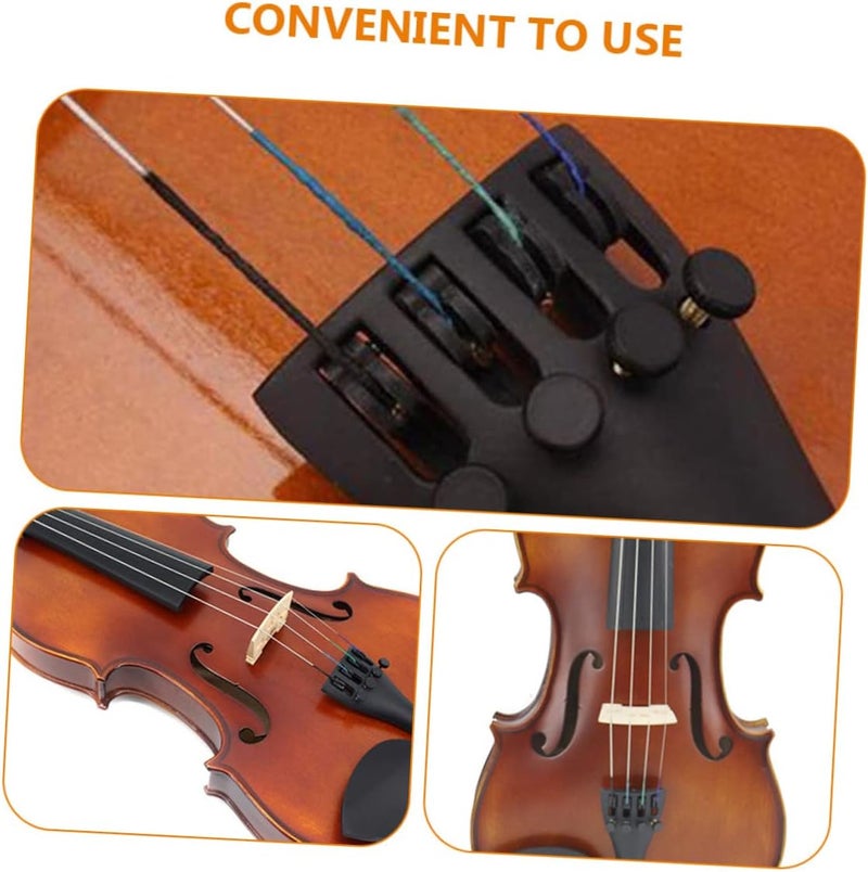 TOYANDONA 8pcs Durable Violin Strings Full Set for Fiddle Crisp Sound Easy to Replace Stable Material for Musicians and Learners - Image 5