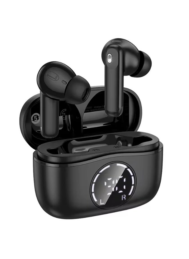 Hoco EQ22 TWS Wireless Earbuds BT 5.4 Headphones Stereo Ear Buds Noise Cancelling Mic LED Display - Image 1