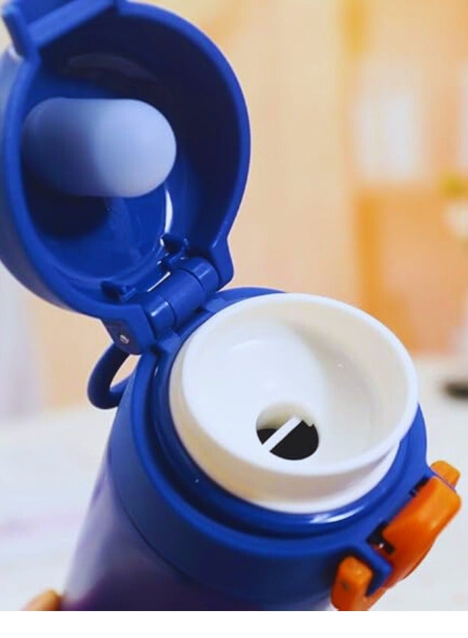 Twisoo Twisoo Double Wall Vacuum Insulated Water Bottle, Stainless Steel, Leak Proof, 12 Hours Hot & Cold, 380ml, White - Image 3