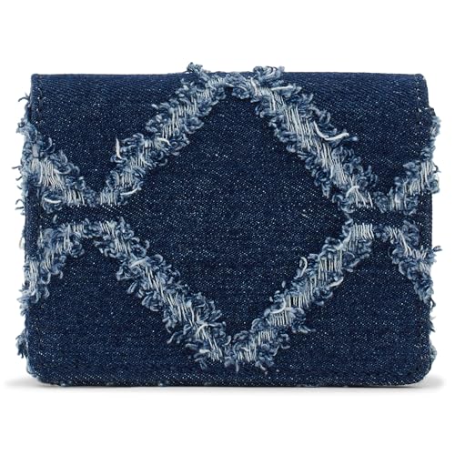Miraggio Camilla Denim Mini Crossbody/Sling Bag for Women (Dark Denim) - Image 4