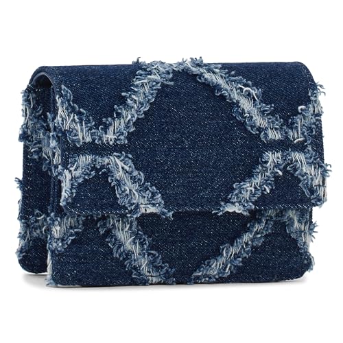 Miraggio Camilla Denim Mini Crossbody/Sling Bag for Women (Dark Denim) - Image 3