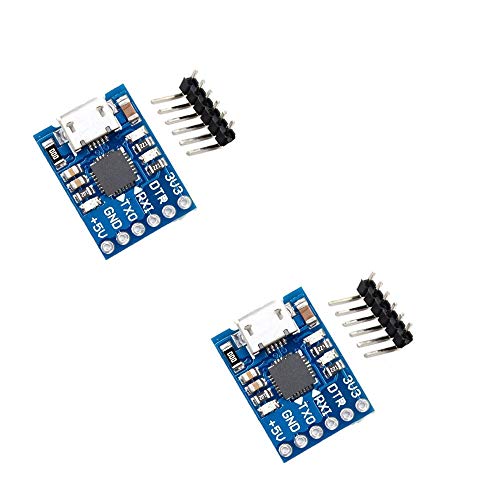 Ximimark 2Pcs CP2102 Micro USB to TTL/Serial UART 6Pin Module Serial Converter STC Downloader Replace FT232 - Image 1