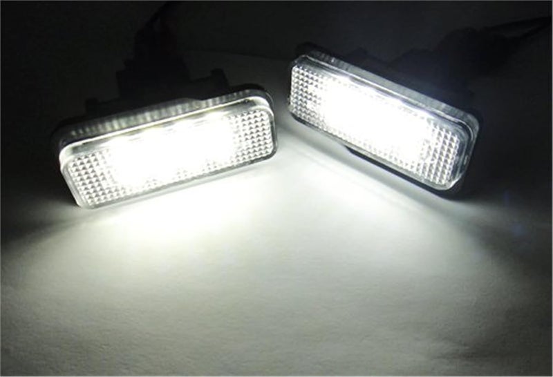 Wivplex 2x LED License Plate Light for Mercedes-Benz - Image 1