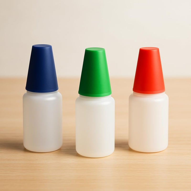 OPENFIRST® 5ML Leak-Proof Dropper Bottles with Secure Caps & Inner Plugs | Ideal for Homeopathic, Ayurvedic & Essential Oils | Multicolour | (Pack of 100) - Image 1