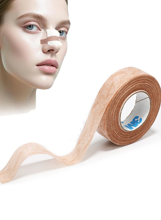 ثري ام 3M Micropore Original Nasal Tape Rolls - 2 Pack  راحة عالية قابلة للتنفس ومقبضة آمنة للجلد - 1.25 سم × 9.1 م - Image 2