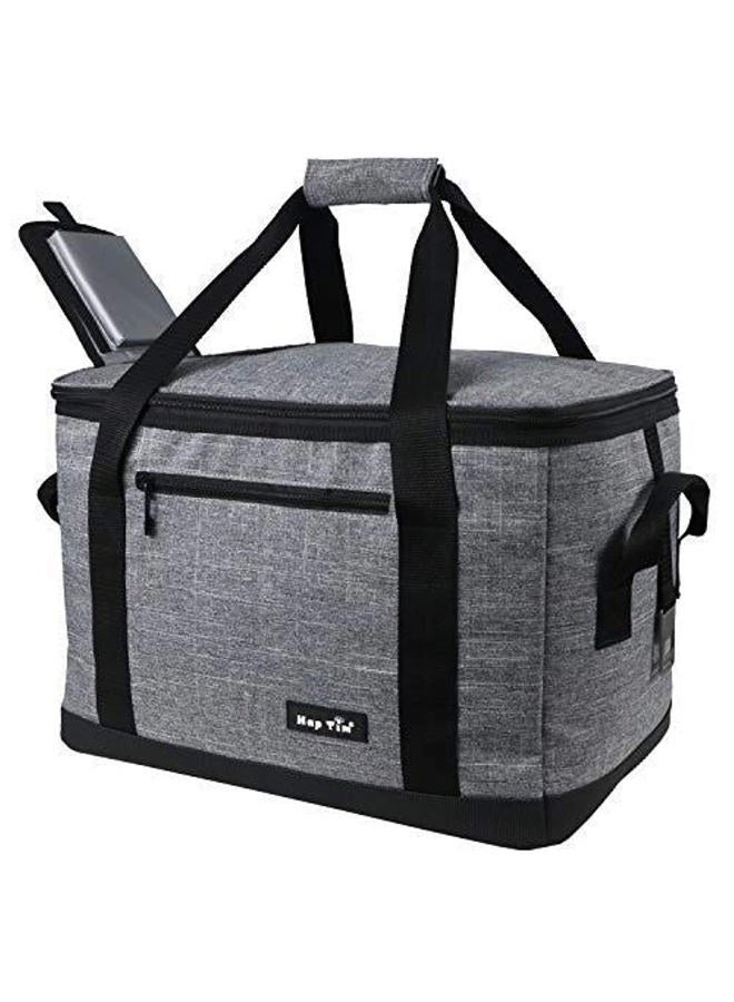 Hap Tim Soft Cooler Bag 40-Can Large Reusable Grocery Bags Soft Sided Collapsible Travel Cooler for Outdoor Travel Hiking Beach Picnic BBQ Party (AE13634-G) - Image 1