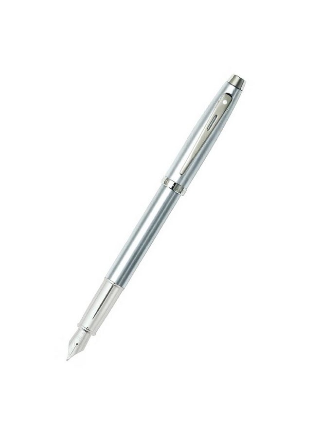 شيفر قلم حبر جاف Sheaffer Gift 100 من الكروم المصقول | قلم حبر جاف ذو رأس رفيع | مجموعة هدايا أقلام فاخرة  - Image 1