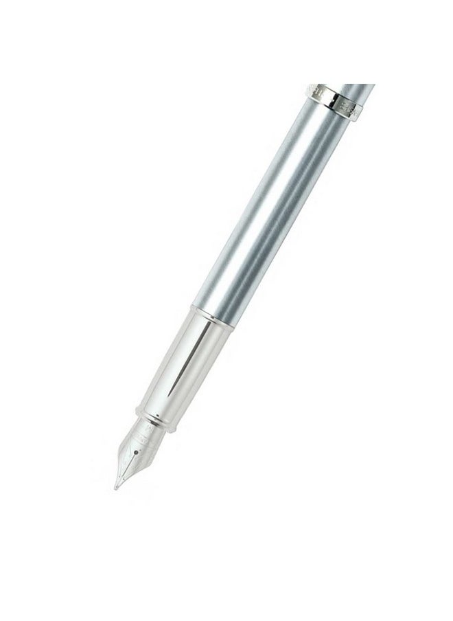 شيفر قلم حبر جاف Sheaffer Gift 100 من الكروم المصقول | قلم حبر جاف ذو رأس رفيع | مجموعة هدايا أقلام فاخرة  - Image 4