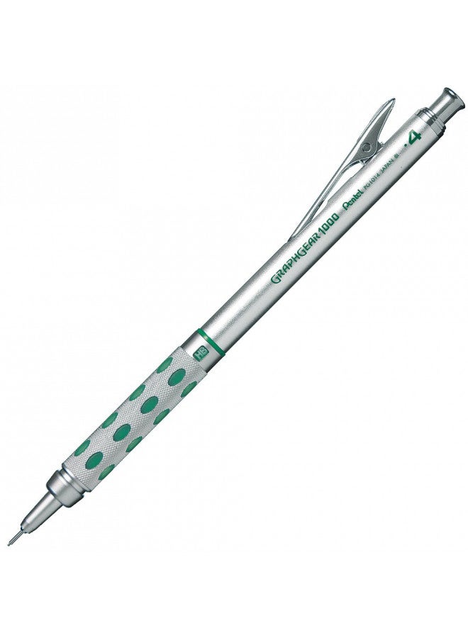 Pentel Graph Gear 1000 Mechanical Drafting Pencil 0.4mm Green (PG1014)