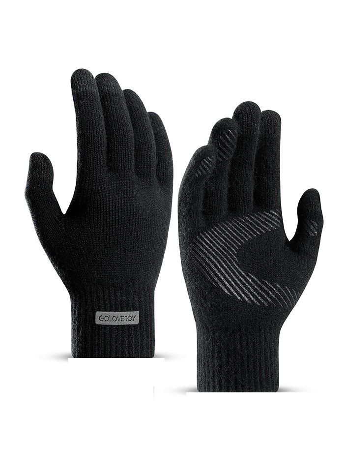 Golovejoy Men's Non-slip Fashion Casual Business Gloves 