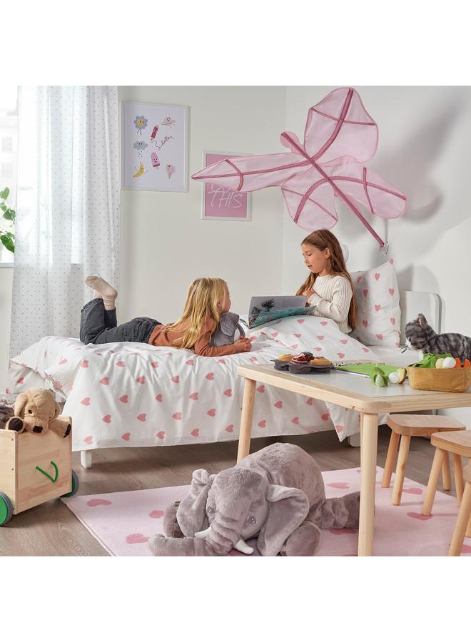 erorex Rug, pink, 133x160 cm - Image 3