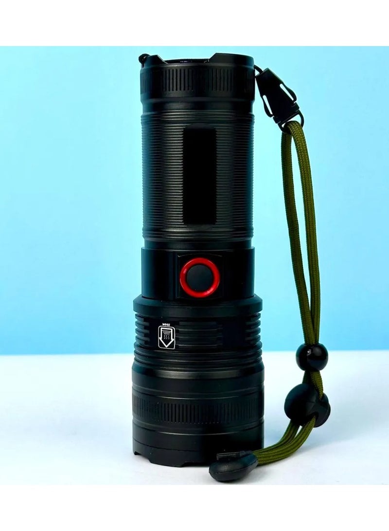 Aluminum alloy flashlight power bank charging treasure xa-b702  - Image 2