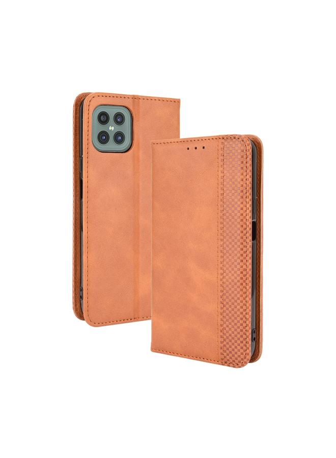 Zaboon Case For Cubot C30 Magnetic Buckle Retro Texture Horizontal Flip Leather Case with Holder & Card Slots & Photo Frame - Image 1