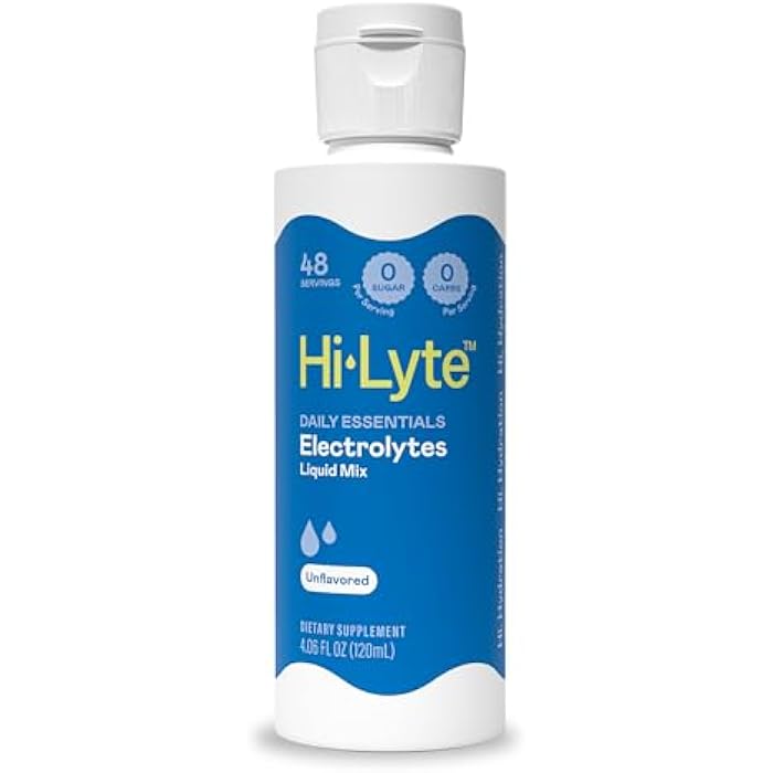 Hi-Lyte Electrolytes for Fasting, Immune Support and Rapid Hydration | 48 Servings | NO Calories NO Sugar | 20%+ More Potassium, Magnesium & Zinc - Image 1