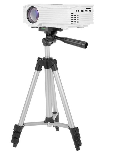 NTECH Portable Aluminum Alloy Tripod with Phone Holder  JF 3110 28 65cm  Silver Black