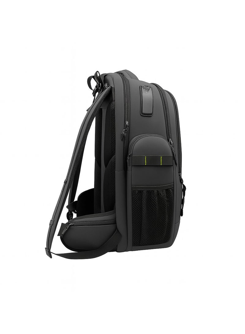 Tirol Multi-Compartment School & Travel Backpack – 17-Inch, Water-Resistant, USB Charging Port, Laptop Sleeve – Heavy Duty, Ergonomic Padded Straps - Image 3