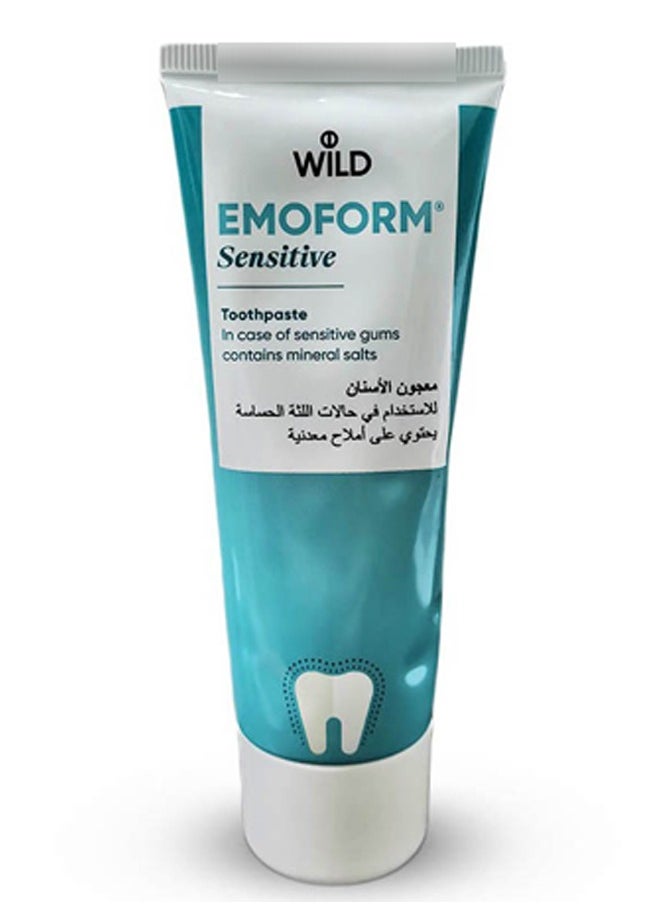 WILD EMOFORM SENSITIVE TOOTHPASTE 75ML - pzsku/ZAA48BE3C673E615CA5A8Z/45/_/1729633567/8d0f58b8-2056-46f6-8005-1b51f1a96806