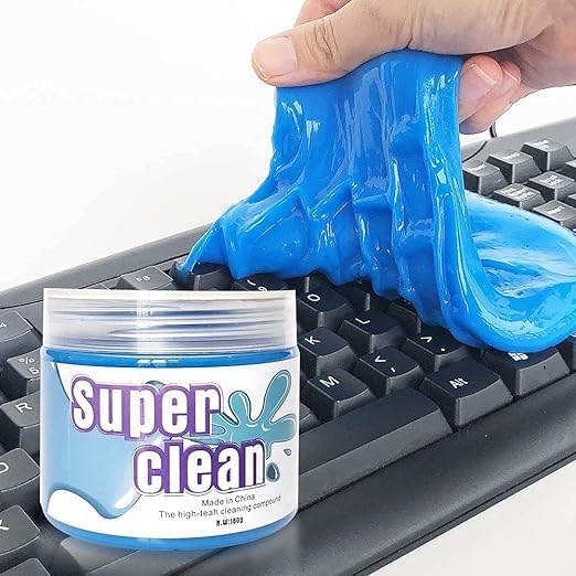 TNEMEC Multipurpose Keyboard Pc Dust Cleaning Cleaner Gel Jelly Putty Kit Super Clean for Laptops Car Accessories Electronic Product AC Vent Interior Interior,Computer Home & Office Window Grill (2) - Image 1