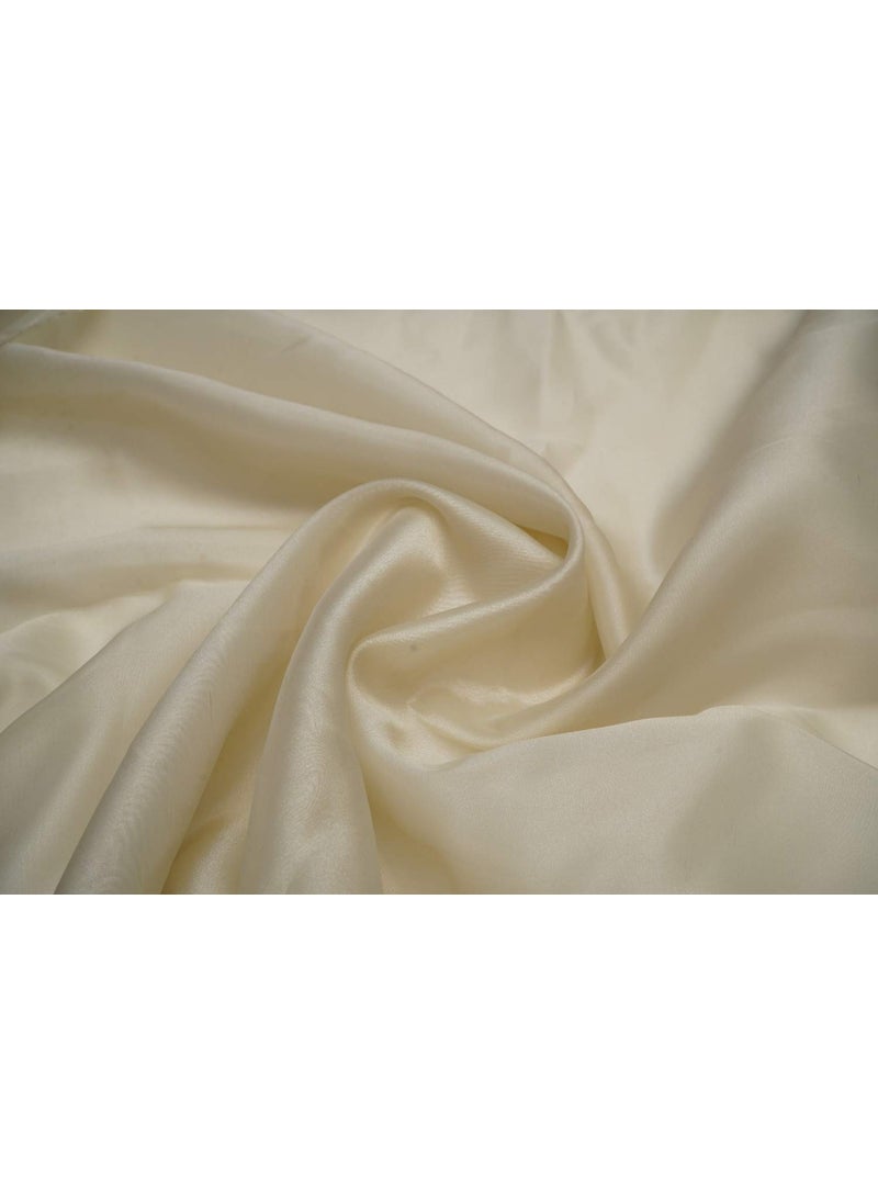 Pehnava Fab studio - Pehnava Fab Studio Tissue Organza Fabric for Dress Cloth Material for Use in Fancy Garments Making Frocks GownsDresses and Also Wrapping Party Wedding DecorationsLinen3 Meter - Image 1