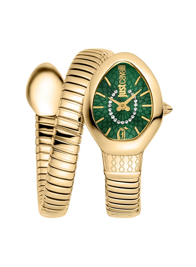 Just Cavalli ساعة جاست كافالي ليدي سنيك إكليسي JC1L371M0035 - ستانلس ستيل أنثوية كوارتز 2 عقارب - Image 1