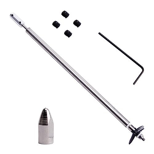 Fielect Drive Shaft w Propeller and Universal Joint for RC Boat, L200mm Shaft, L150mm Sleeve, D36mm Propeller, Fit for 3mm Motor Shaft - Image 5