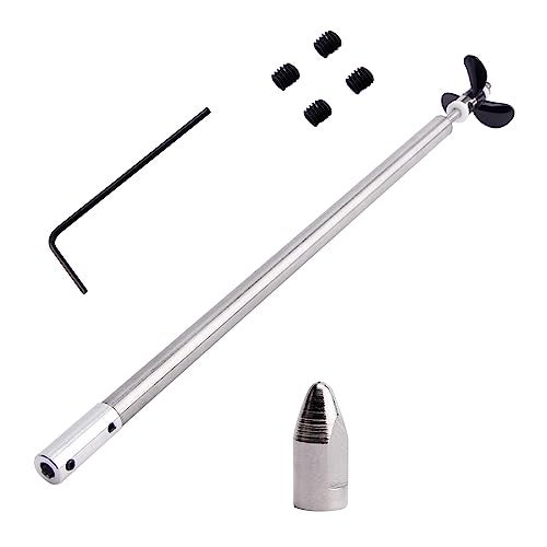 Fielect Drive Shaft w Propeller and Universal Joint for RC Boat, L200mm Shaft, L150mm Sleeve, D36mm Propeller, Fit for 3mm Motor Shaft - Image 1